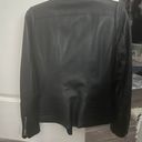 Reserved Black Faux Leather Jacket  Photo 2