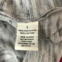 Willow & Sage Women’s Tie Front Gray Cape Size L Photo 5