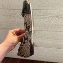 Tahari  Women’s Snake Print Square Toe Buckle Detail Flats Size 7 NEW Photo 5