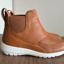 Roolee  Parker Knoll Leather Ankle Boots Sneakers Tan Brown Size 7 NWOT Photo 2