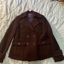 American Eagle Black Women’s Peacoat Photo 0