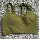 Lululemon  bronze green like a cloud bra d/dd size 6 Photo 0