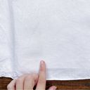 NATORIous • linen blouse ruffle popover eyelet cut out  luxury cream white Photo 6