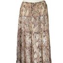 Ruby Rd . women's size 14 fully lined long maxi skirt snakeskin print sheer Photo 0