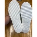 Sam Edelman  Poppy Athletic Shoes Women's 8 White Leather Slip On Round Toe S20 Photo 2