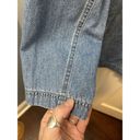 Denim & Co Retro  100% Cotton Shirt Women’s Large Blue Denim Long Sleeve Full Zip Photo 6