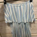 Pretty Little Thing Striped Strapless Rhomper Photo 1