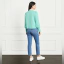 Hill House  Merino Wool Cropped Silvia Sweater In Ocean Wave Photo 2
