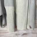 FATE. Please Yourself Gray and Cream Open Shawl Chunky Cardigan, EUC, Small Photo 6