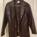 Princess Polly Faux Leather Jacket Photo 0