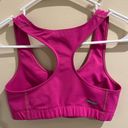 The North Face  Size Medium Hot Pink Vapor Wick Sports Bra Photo 4