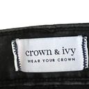 Crown & Ivy  Black Skinny Jeans Size 12 Photo 1