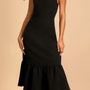 Lulus Black Midi Dress Photo 0