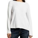 Michael Stars  Womens White Silk Blend Madaline Pullover Sweater Photo 0