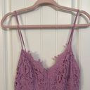 ASTR  the Label Lace A Line Midi Dress Size Medium Purple Photo 2