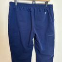 FIGS - Yola Skinny Scrub Pants Medical Doctor Nurse Petite Navy Photo 5