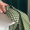 Houndstooth  blazer with neon yellow Photo 9