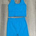 Kimberly Blue Two Piece Outfit Photo 0