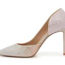 mix no. 6 NIB  Yelenaa-H Dreamy Shimmer D'orsay Pump Sandal Pink Women's Size 8 Photo 0