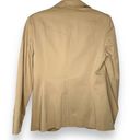 Sigrid Olsen  Tan Brown One Button Blazer Jacket Photo 4