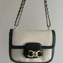 JustFab Black & White Chain Purse Photo 1