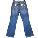 Good American  NWT Good Curve Straight GCS127T Distressed Blue Size 8/29 Photo 1