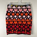 Maeve Anthropologie  Hearts Slim Sweater Mini Skirt Size XS Photo 1