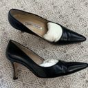 Manolo Blahnik Tuccio Black Pointed Toe Pumps 38 Photo 3