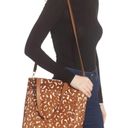 Madewell  Calf Hair Medium Transport Tote in Pecan Multi NWT Photo 3