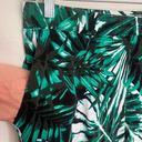 Krass&co D& Beach Pull-On Womens Pants Size LT Palm Branches Tropical Green Tall Beachy Photo 2