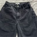 Abercrombie & Fitch  black Curve Love Ultra High Rise Ankle Straight jeans 28/6L Photo 11