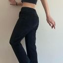 Etcetera Black Suede Pants Size 6 Photo 1