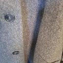 London Fog  2 Tone Gray Button Up Wool Blend Coat‎ Size 8 Photo 3