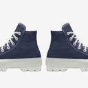 Converse Navy Blue Lugged Photo 0