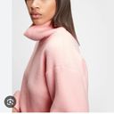 Gap  pink cozy fleece turtleneck sweater m Photo 1