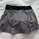 Lululemon Grey / Black  Tennis Skirt Photo 2