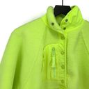 Free People Movement FP MOVEMENT Hit The Slopes Fleece Pullover Jacket Neon Yellow Highlighter XS Photo 1