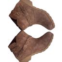 Teva  Delavina Suede Ankle Boot Western Braid Light Brown Size 39.5/8.5 Photo 3