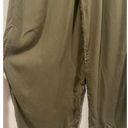 American Eagle  Wide Leg Olive Green Pants Photo 3