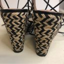mix no. 6 SAMIRA ESPADRILLE Lace Up Wedge Sandals Women’s 7.5 Photo 3