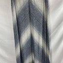 Max Studio  Chevron Stripe Maxi Skirt Size Medium Photo 0