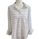 Style & Co  3/4 Sleeve to Long Sleeve Button Down Shirt Women’s Size 0X Photo 1