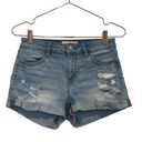 PacSun  super stretch shortie Jean shorts.  Size 25 Photo 0