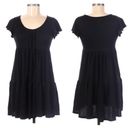 See You Monday  Flowy Tiered Little Black Dress S Photo 14