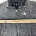 The North Face  Womens Small Fleece Lined Jacket Gray Zip Up Photo 6