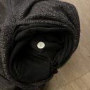 Lululemon  Think Fast Pullover size 10 Black Heathered Herringbone Photo 14