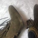 Stuart Weitzman Fringe Chain Booties Photo 3