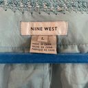 Nine West Vintage  Leather Jacket Powder Blue Size Large. Photo 3