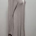 Wishlist  gray waffle knit duster size large Photo 1