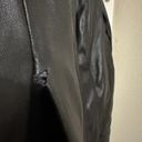 Cole Haan Women’s Cold Haan Genuine Lamb Skin Leather Zip Up Jacket Black Size XS Photo 3